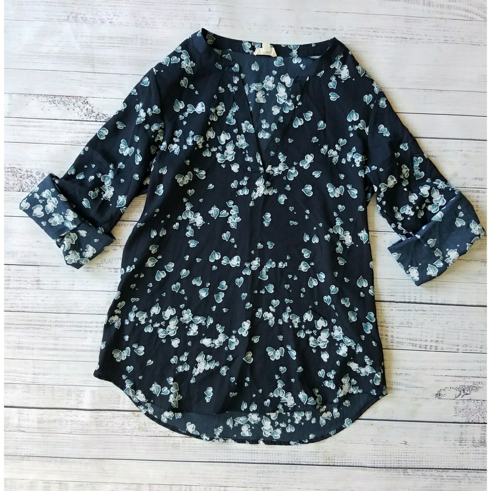 Maison Jules Navy Printed floral house